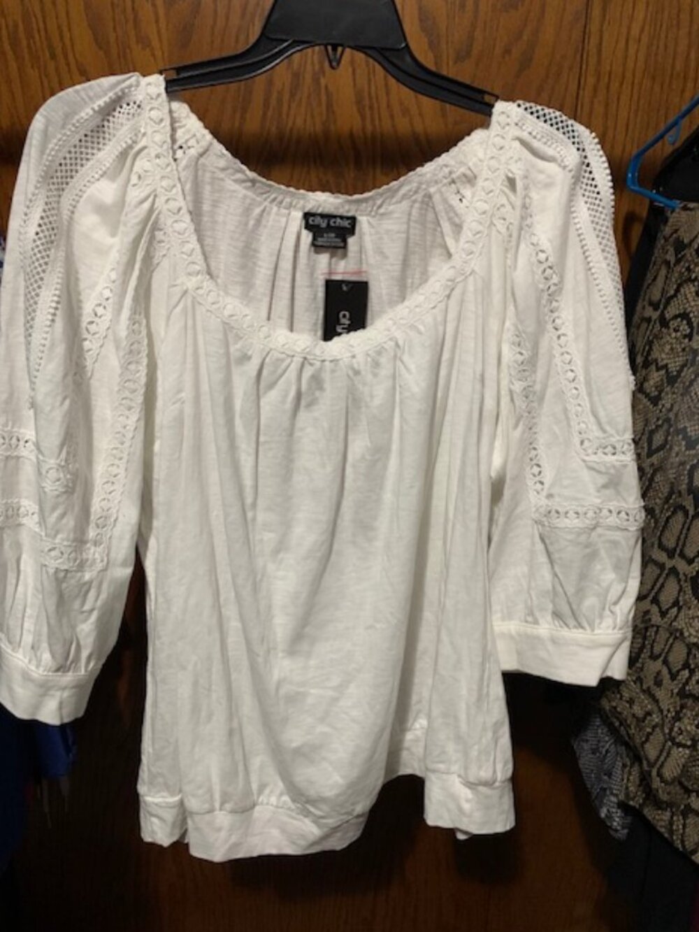 NWT White City Chic top